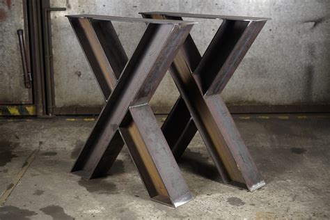 box metal table legs|solid metal table legs.